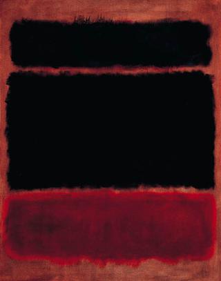 Black in Deep Red