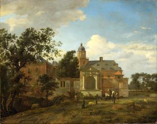 View of Nijenrode Castle on the Vecht