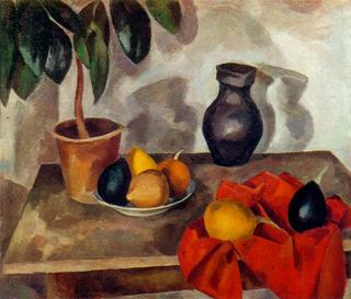 Still-life with a Fichus Plant
