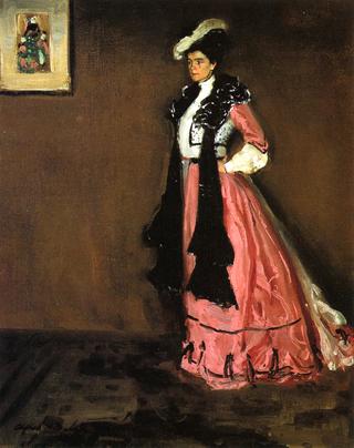 Woman in Pink: Portrait of Roselle Fitzpatrick