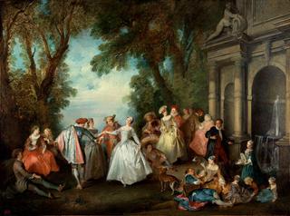 Dance before a Fountain