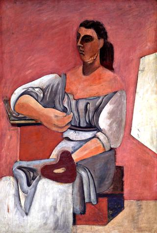 Woman with a Palette