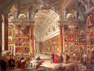 Interior of a Picture Gallery with the Collection of Cardinal Gonzaga