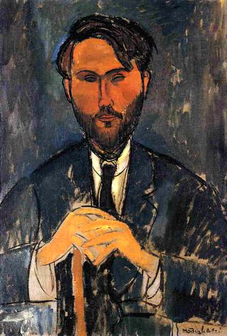 Leopold Zborowski with Cane