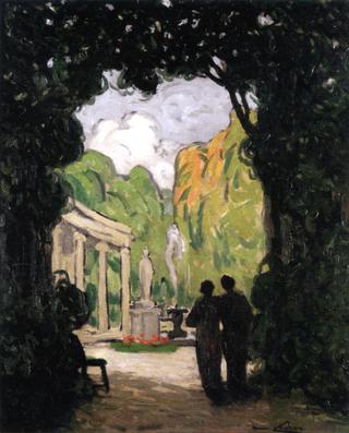 Two Women in a Park