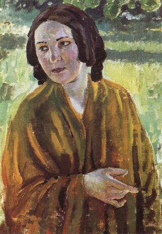 Girl in a Yellow Shawl