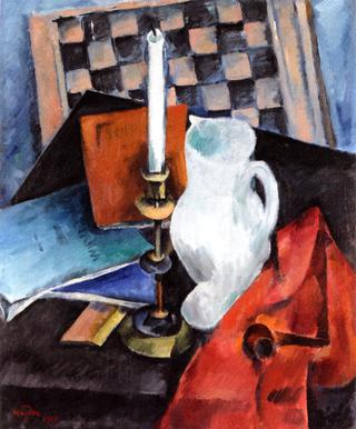 Still LIfe with a Game of Checkers