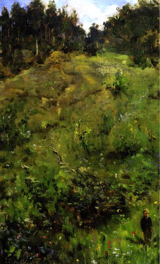 Child in a Clearing