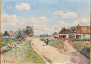 Landscape in Southern Sweden