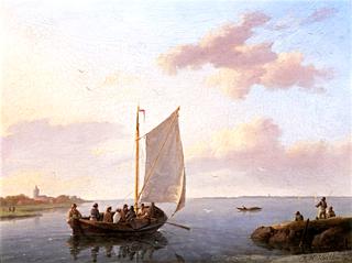 Sailing in a Calm Estuary