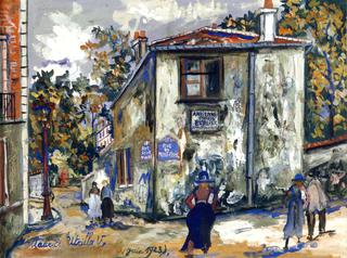 Paris, Montmartre, rue du Mont Cenis, l'ancienne Maison Berlioz