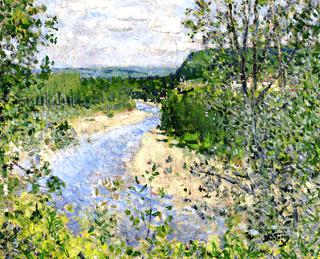 View from above the River