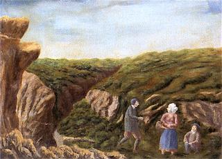 Figures in a Busy Landscape