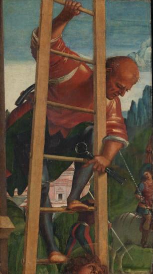 Man on a Ladder