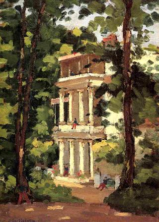 Yerres, Colonnade of the 'Casin'
