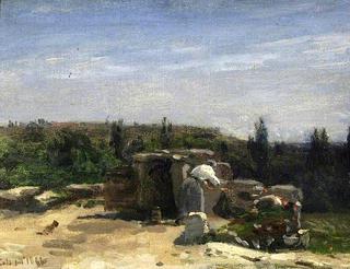 The Well in the rue Montlaville, Orrouy (viewed from the east)