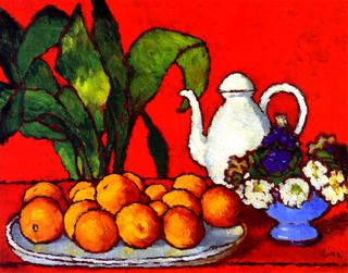 Still Life with Oranges
