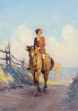 Girl on Horseback