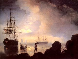 Fishermen on the Shore