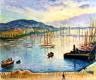 Port of Cannes, Sunset