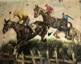 Horses Jumping