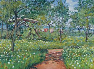 Garden in Libuň