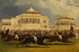 The Race for the Emperor of Russia's Cup at Ascot, 1845