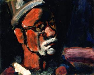 Clown with Glasses