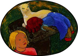 Doll, Cat and Child