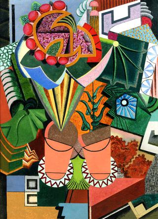 Still Life with Pots of Flowers