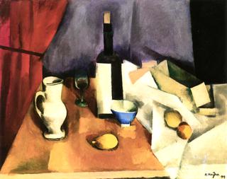 Still LIfe with Bottle