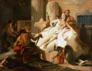 Study for 'Venus and Vulcan'