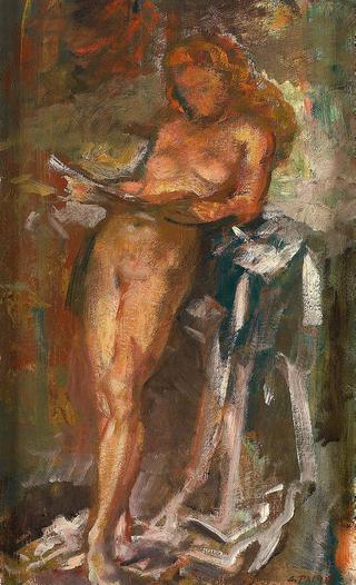 Female Nude, Standing