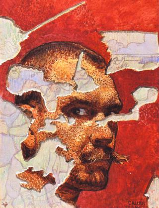 Self-Portrait in a Fresco