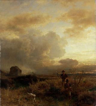 Rising Storm on the Campagna