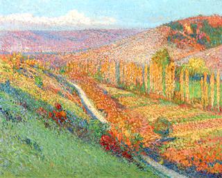 Vallee du Vert en Aval de la Bastide du Vert