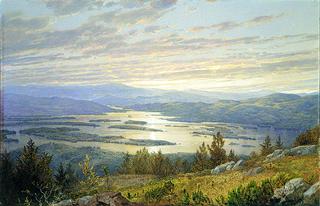 Lake Squam from Red Hill