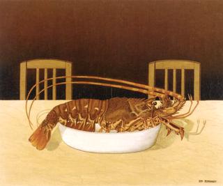 Nature morte avec langouste
