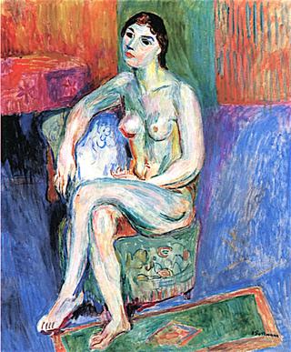 Seated Nude, Facing Left