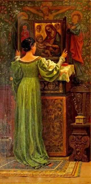 Girl at Shrine