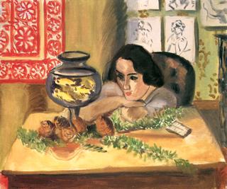 金鱼缸女
