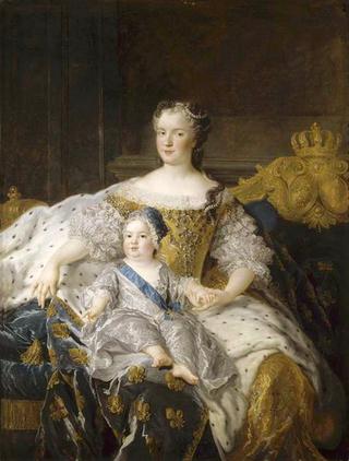 Marie Leszczyńska and Dauphin Louis