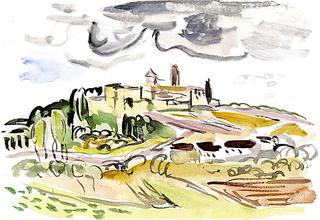 Landscape near Siena