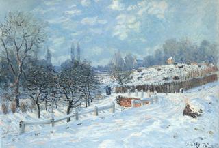 Snow at Louveciennes