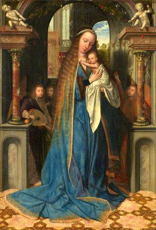 The Virgin and Child with Angels