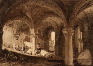 The Crypt of Kirkstall Abbey