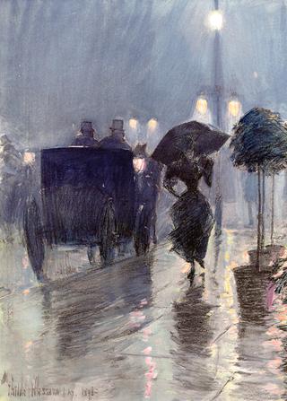 Evening in the Rain