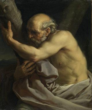 God and the Twelve Apostles - Saint Andrew