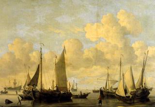 Shipping in a Calm