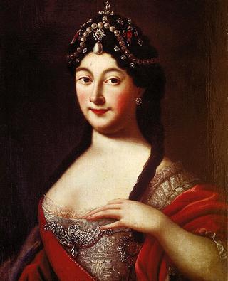 Portrait of Princess Anna Petrovna (1708-1728), Mother of Peter III